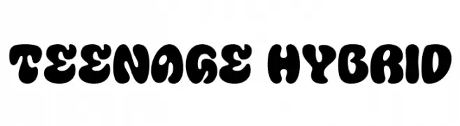 Teenage Hybrid  免费字体下载