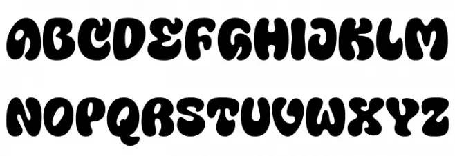 Teenage Hybrid フォント 小文字