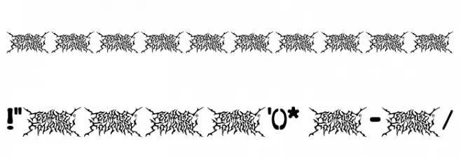 Teenage Snaggy Demo Fuentes OTROS CHARS