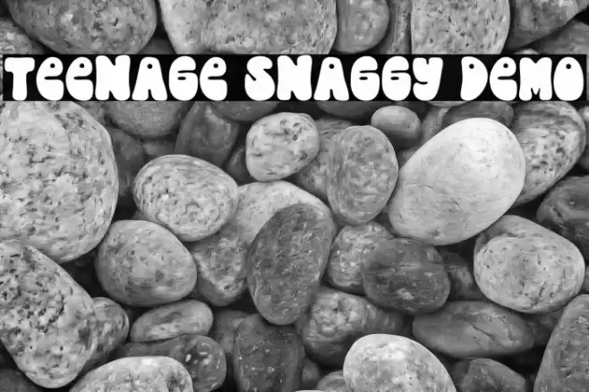 Teenage Snaggy Demo Fuentes examples