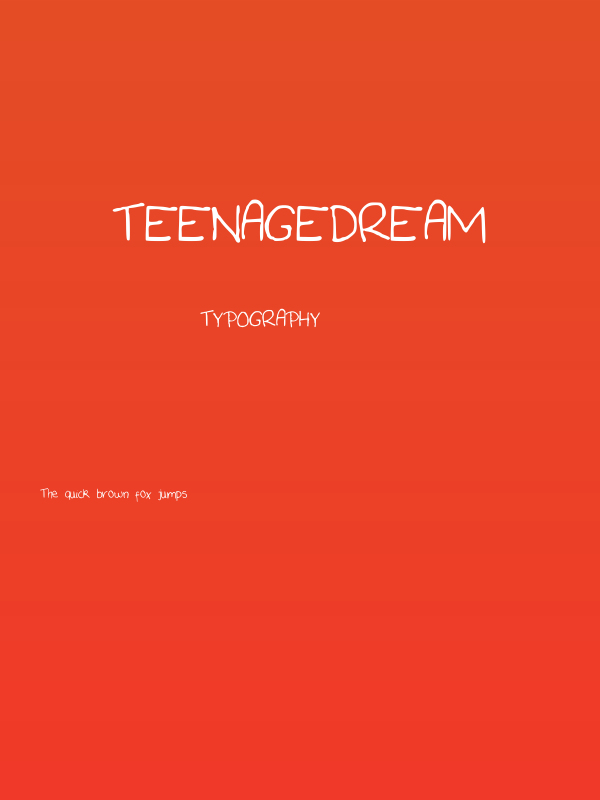 TeenageDream Poster