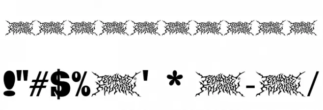 TeenageReplica خط محارف أخرى