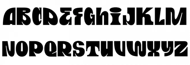 TeenageReplica خط أحرف صغيرة