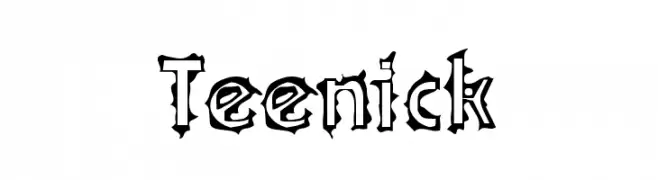 Teenick  Fuentes Gratis Descargar