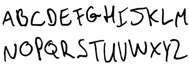 Teenishly beautiful Font Litere mari