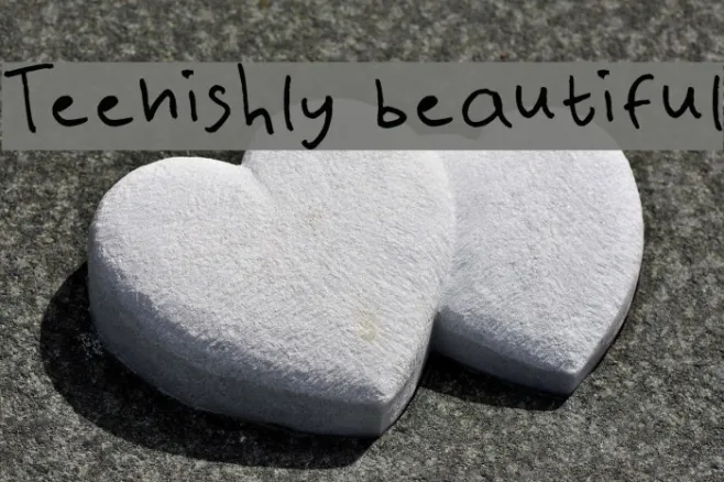 Teenishly beautiful Example 2