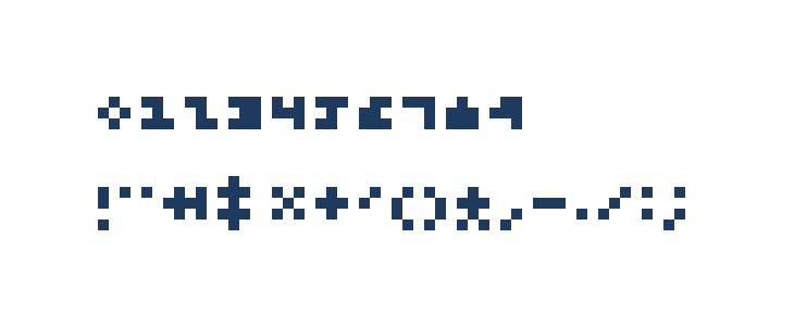 Teeny-Pix Regular Other Characters