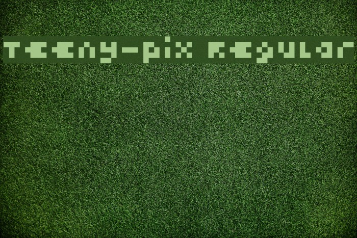 Teeny-Pix Regular Example 1