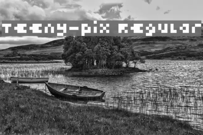 Teeny-Pix Regular Font examples