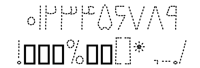 Tefl Font OTHER CHARS