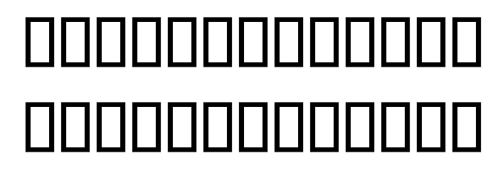 Tefl Font LOWERCASE
