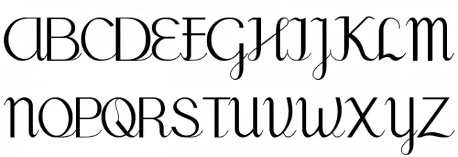 Tegak Bersambung_IWK Шрифта ВЕРХНИЙ