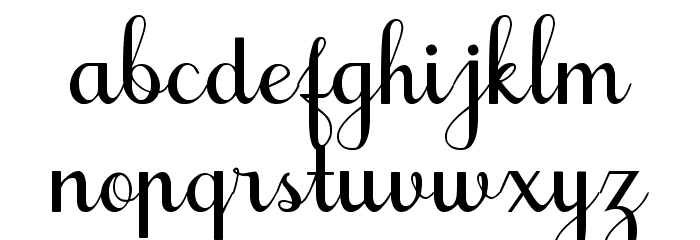 Tegak Bersambung_IWK Font LOWERCASE