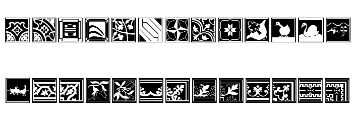 Tegel Font LOWERCASE