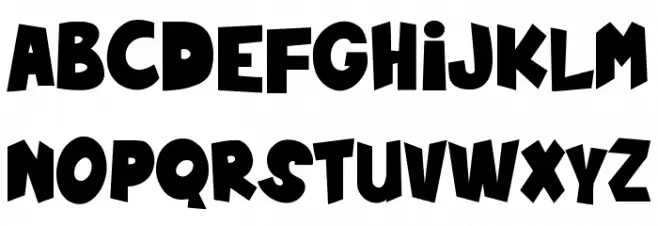 Teh And Kopi Font Litere mari