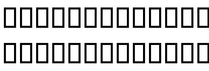 Tehraan Italic Font LOWERCASE