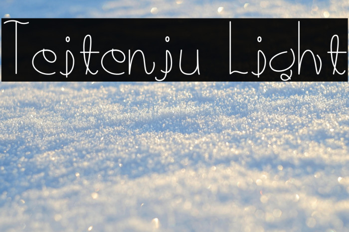 Teitenju Light Example 3