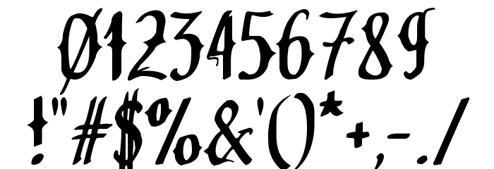 Teitheas Font OTHER CHARS