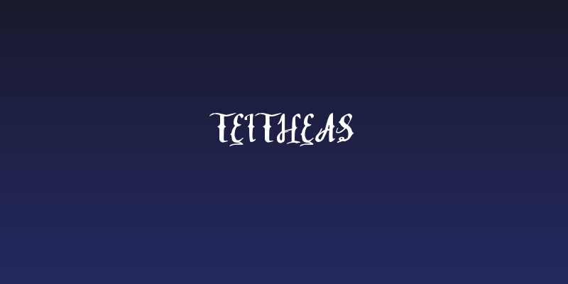 Teitheas Social Header