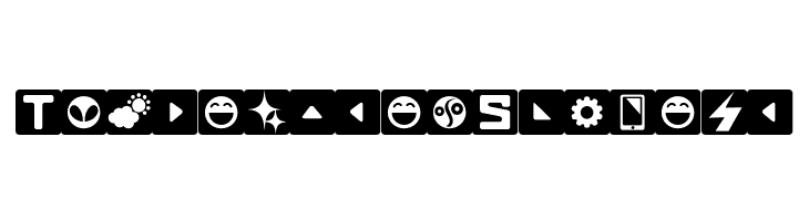 TeitokusonSymbols  नि: शुल्क फ़ॉन्ट्स डाउनलोड