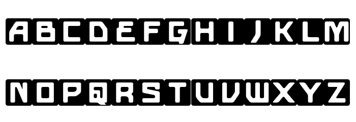 TeitokusonSymbols フォント 大文字