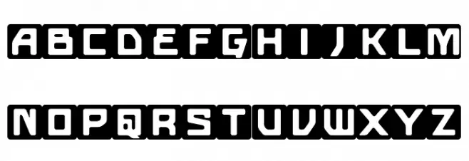 TeitokusonSymbols Schriftart Groß