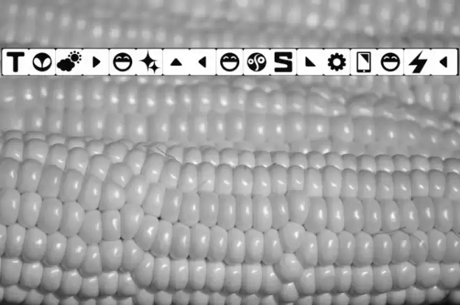 TeitokusonSymbols Font examples