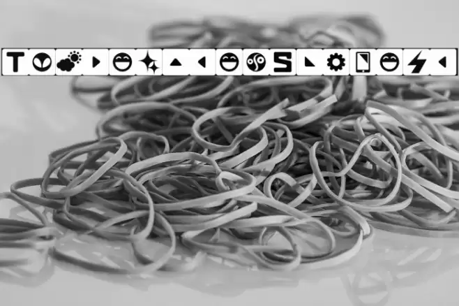 TeitokusonSymbols Font examples