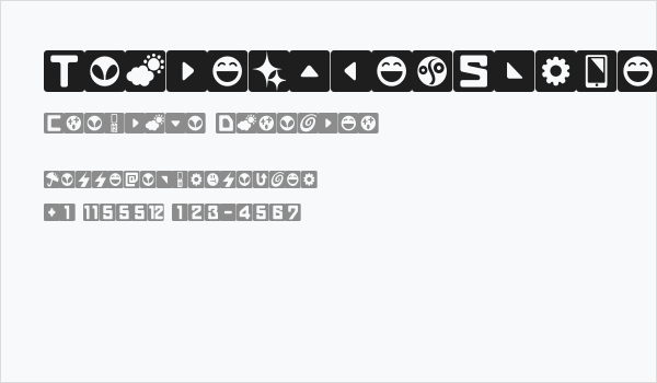 TeitokusonSymbols Business Card