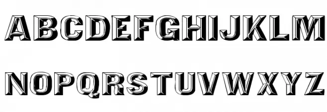 Tejaratchi Ex Lefti 字体 大写