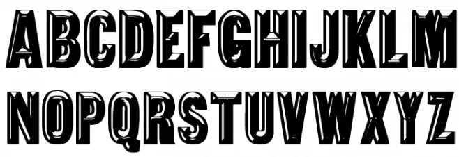 Tejaratchi Th Bold Polices MAJUSCULES