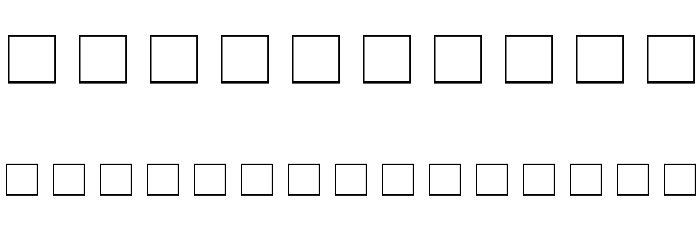 TekHead-PD Font OTHER CHARS