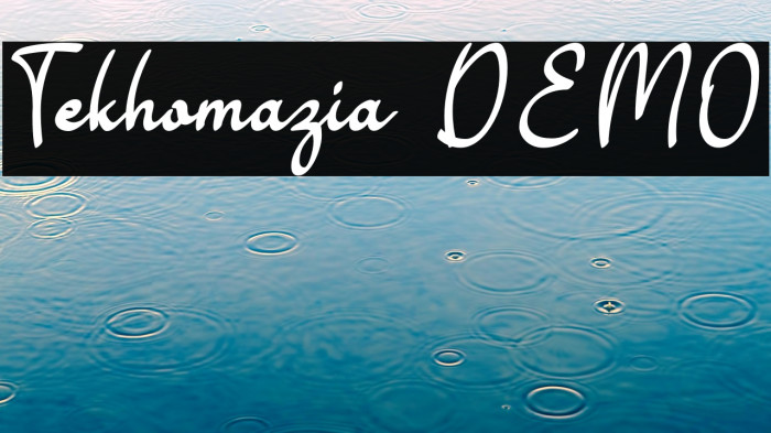 Tekhomazia DEMO Example 1