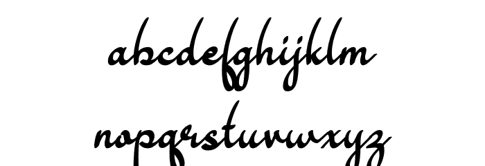 Tekhomazia DEMO Font LOWERCASE