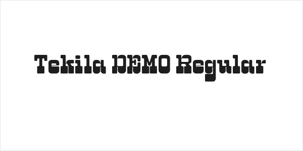 Tekila DEMO Regular Logo