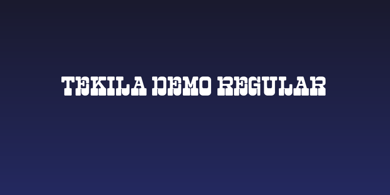 Tekila DEMO Regular Social Header