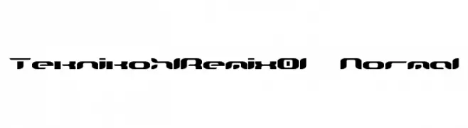TeknikohlRemix01  Normal  Free Fonts Download