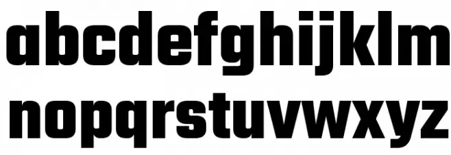 Teko Bold Font LOWERCASE