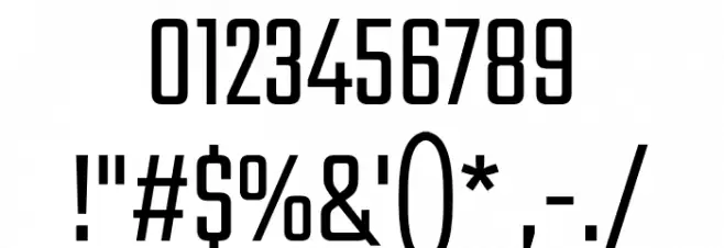 Teko Light Font OTHER CHARS