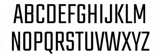 Teko Light Schriftart Groß