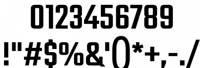 Teko Medium Font OTHER CHARS