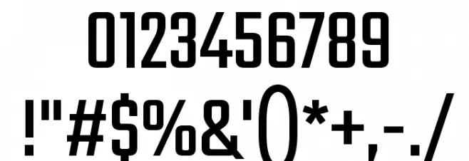 Teko Regular Font OTHER CHARS