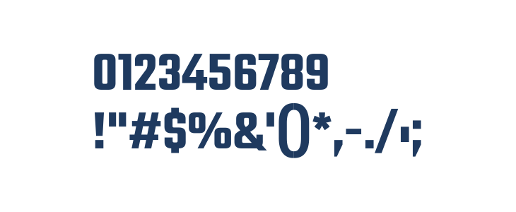 Teko SemiBold Other Characters