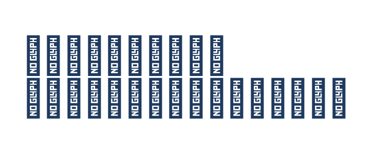 Tekoro Demo Black Italic Other Characters