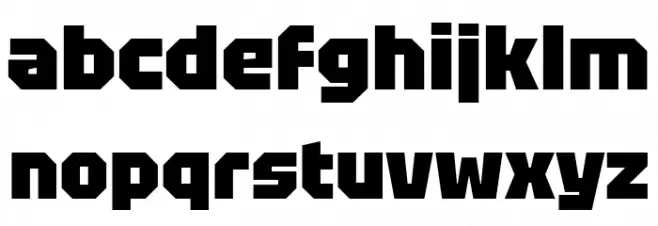 Tektur Black Polices MINUSCULES
