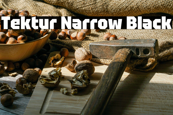 Tektur Narrow Black Example 3