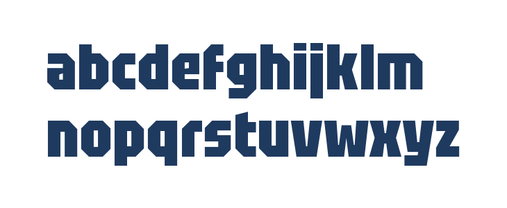 Tektur Tight ExtraBold Lowercase