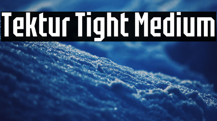 Tektur Tight Medium Example 2