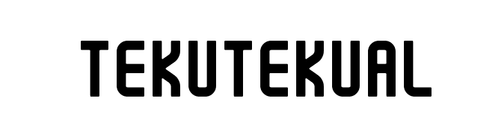 TekutekuAL  Frei Schriftart Herunterladen