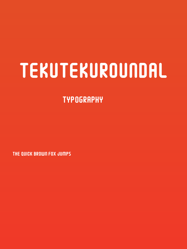 TekutekuRoundAl Poster